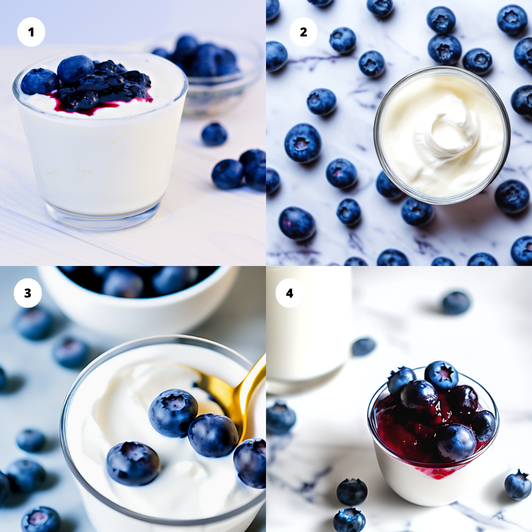 Images created with AI and one traditional photo